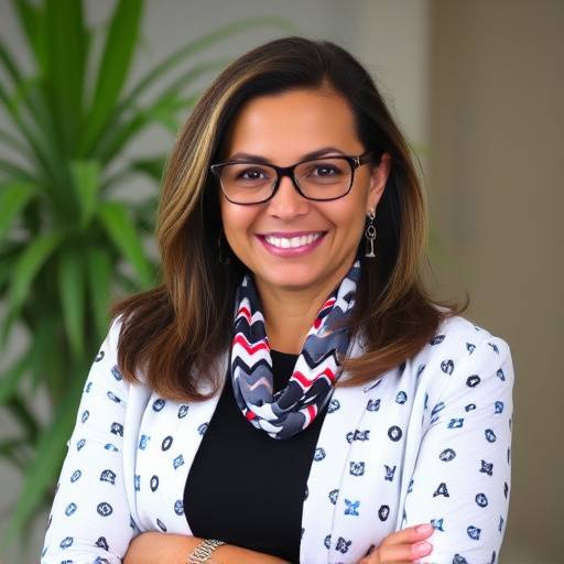 Foto de Ana Paula Moraes, coordenadora pedagógica da Academia da Voz